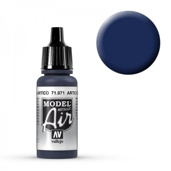 Model Air - Artikblau (Artic Blue Metal) - 17 ml von Acrylicos Vallejo