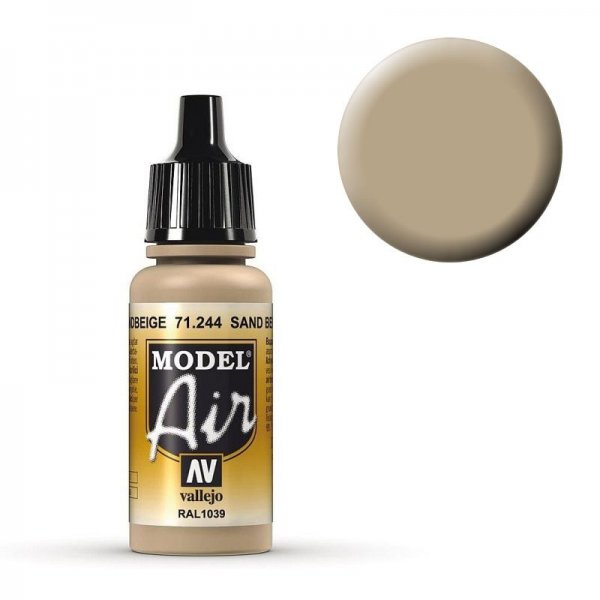 Model Air - Camouflage Sandbeige (RAL1039) - 17 ml von Acrylicos Vallejo