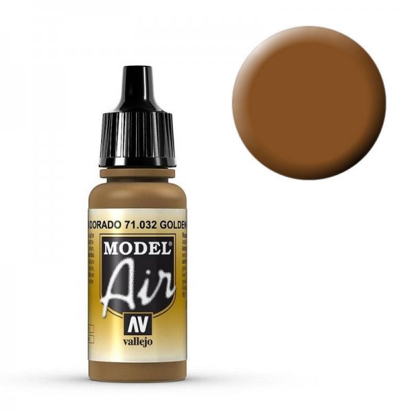 Model Air - Goldbraun (Golden Brown) - 17 ml von Acrylicos Vallejo
