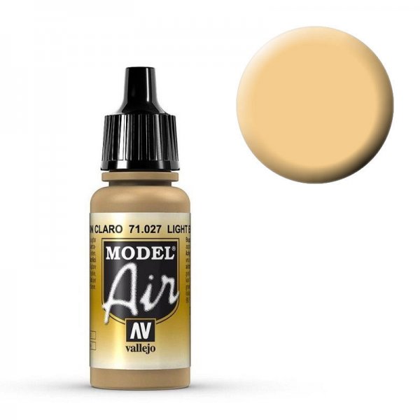 Model Air - Hellbraun (Light Brown) - 17 ml von Acrylicos Vallejo