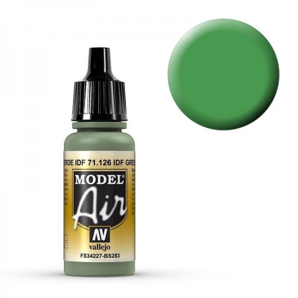 Model Air - IDF Grün (IDF Green) - 17 ml von Acrylicos Vallejo