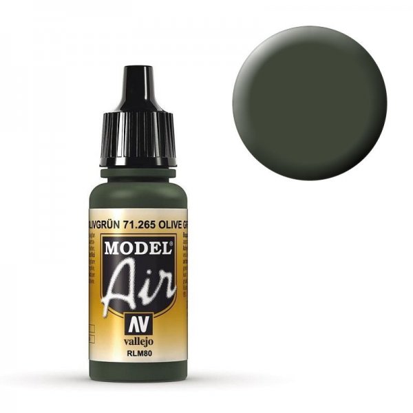 Model Air - Oliv-Grün (RLM 80) - 17 ml von Acrylicos Vallejo