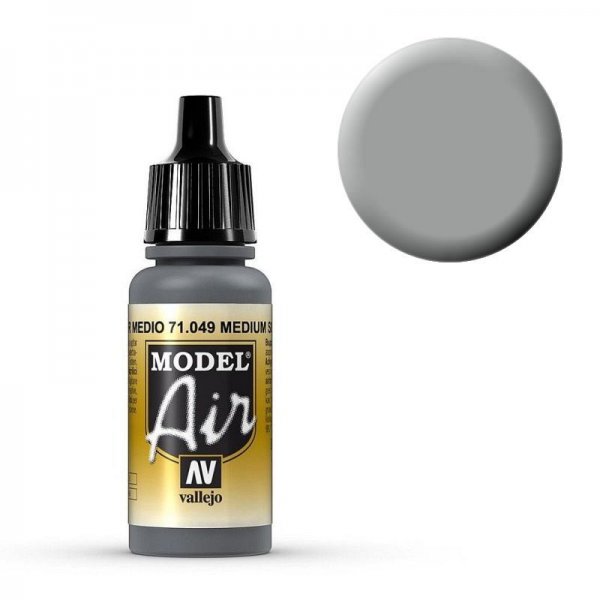 Model Air - Seegrau mittel (Medium Sea Grey) - 17 ml von Acrylicos Vallejo