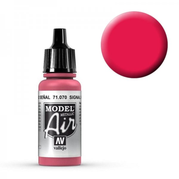 Model Air - Signalrot (Turn Signal Red Metal) - 17 ml von Acrylicos Vallejo