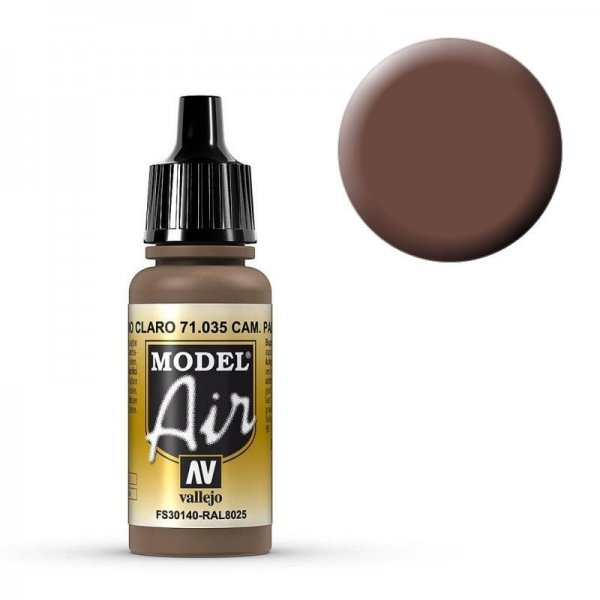 Model Air - Tarnfarbe Hellbraun (Cam. Light Brown) - 17 ml von Acrylicos Vallejo