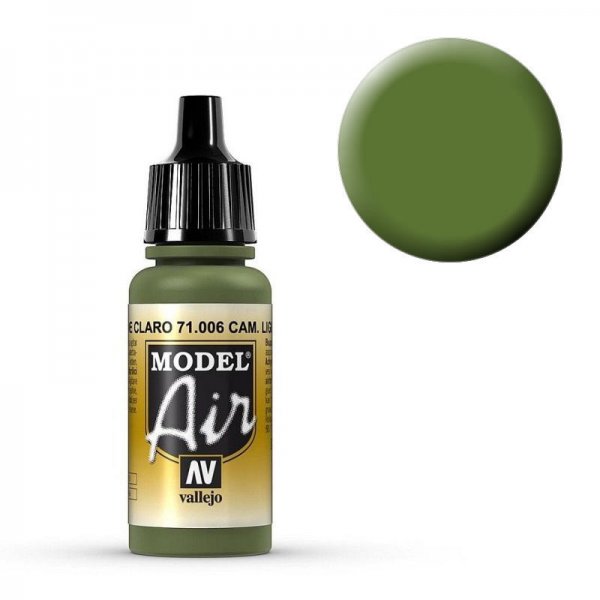 Model Air - Tarnfarbe Hellgrün (Cam. Light Green) - 17 ml von Acrylicos Vallejo