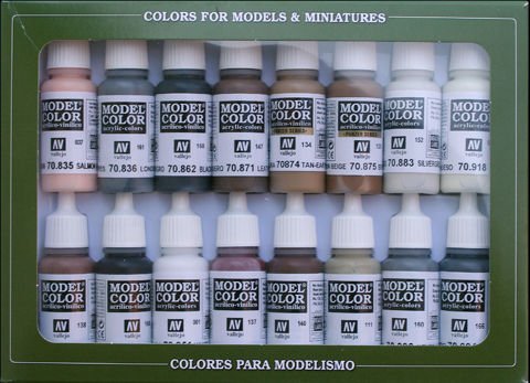 Model Color Set Equestrian Color (16) von Acrylicos Vallejo
