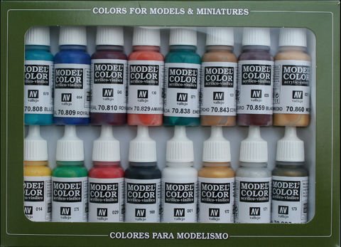 Model Color Set Medieval Colors (16) von Acrylicos Vallejo