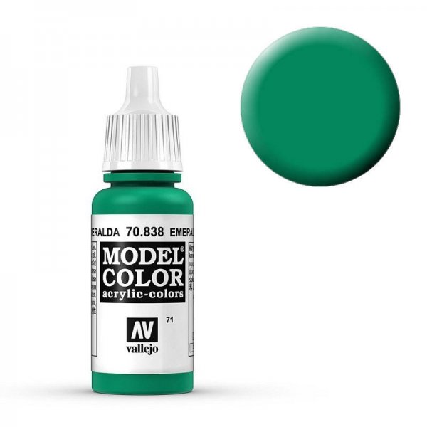 Model Color - Smaragdgrün (Emerald Green) [071] von Acrylicos Vallejo