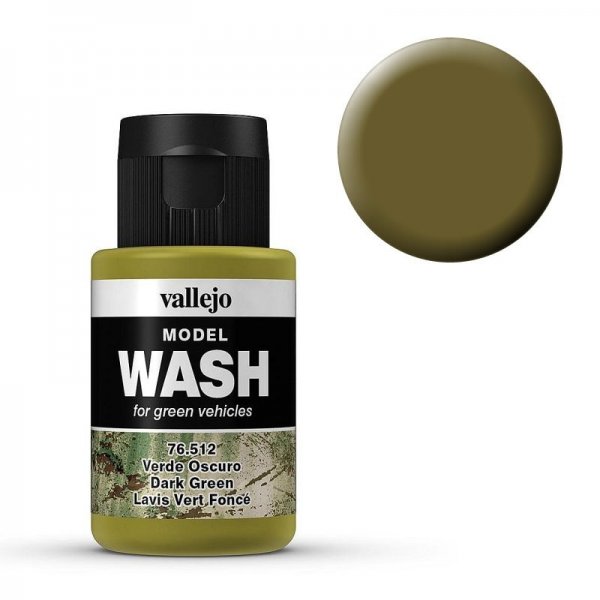 Model Wash 512 - Dark Green Model Wash 512 - Dark Green von Acrylicos Vallejo