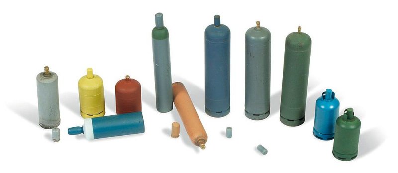 Moderne Gasflaschen (12 Stück) von Acrylicos Vallejo