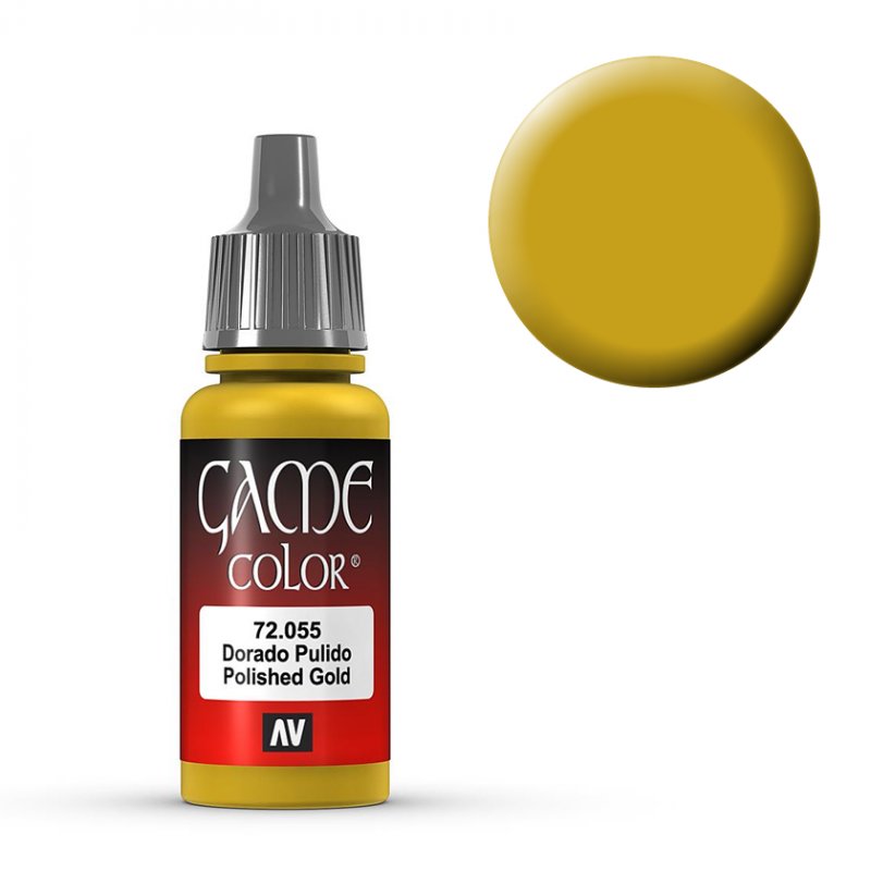 Polished Gold - 17 ml von Acrylicos Vallejo