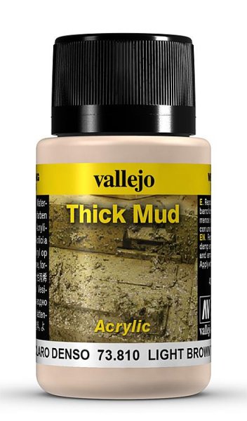 Schlamm, hellbraun, 40ml von Acrylicos Vallejo