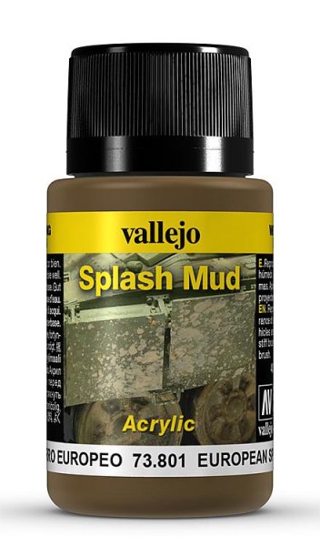 Schlamm-Spritzer, Europa, 40ml von Acrylicos Vallejo