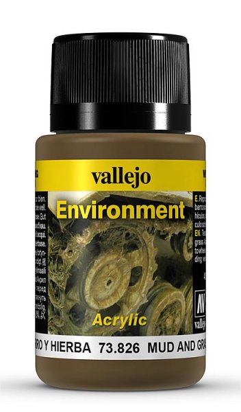 Schlamm und Gras, 40ml von Acrylicos Vallejo