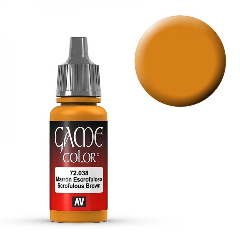 Scrofulous Brown - 17 ml von Acrylicos Vallejo