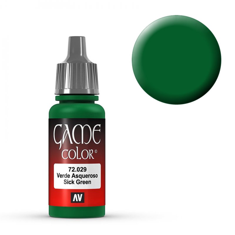 Sick Green - 17 ml von Acrylicos Vallejo