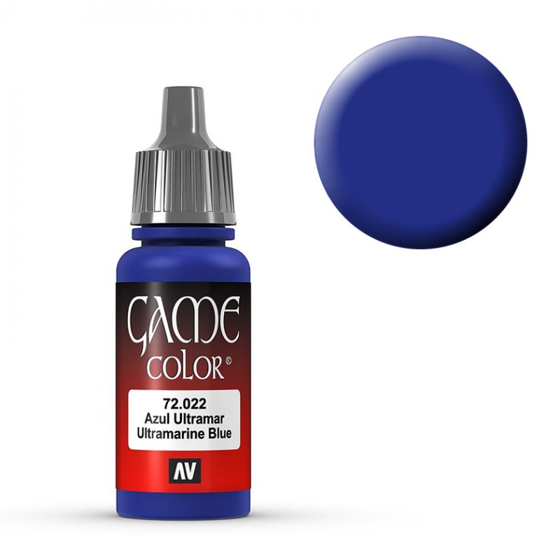 Ultramarine Blue - 17 ml von Acrylicos Vallejo