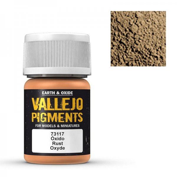 Vallejo Pigment Rust 30ml von Acrylicos Vallejo