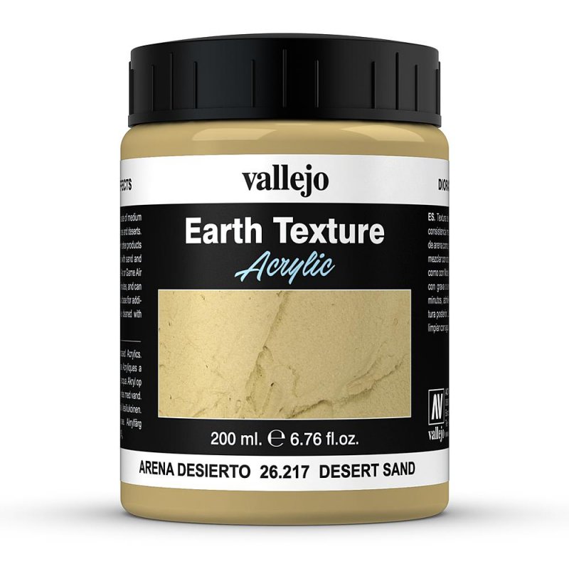 Vallejo Textur Desert Sand (200 ml) von Acrylicos Vallejo