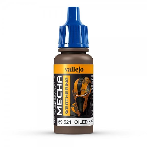 Wash, Ölige Erde, 17 ml von Acrylicos Vallejo