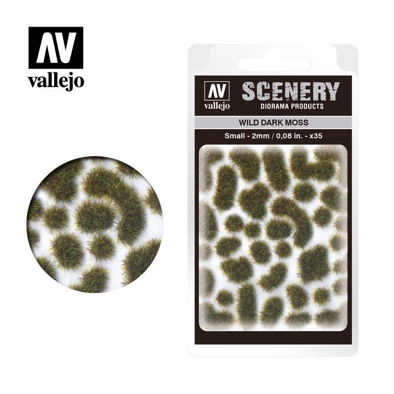 Wild-Gras, Moos, dunkel, 2 mm Wild-Gras, Moos, dunkel, 2 mm von Acrylicos Vallejo