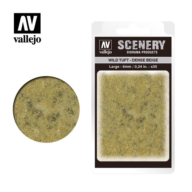 Wild-Gras, beige, dicht, 6 mm Wild-Gras, beige, dicht, 6 mm von Acrylicos Vallejo
