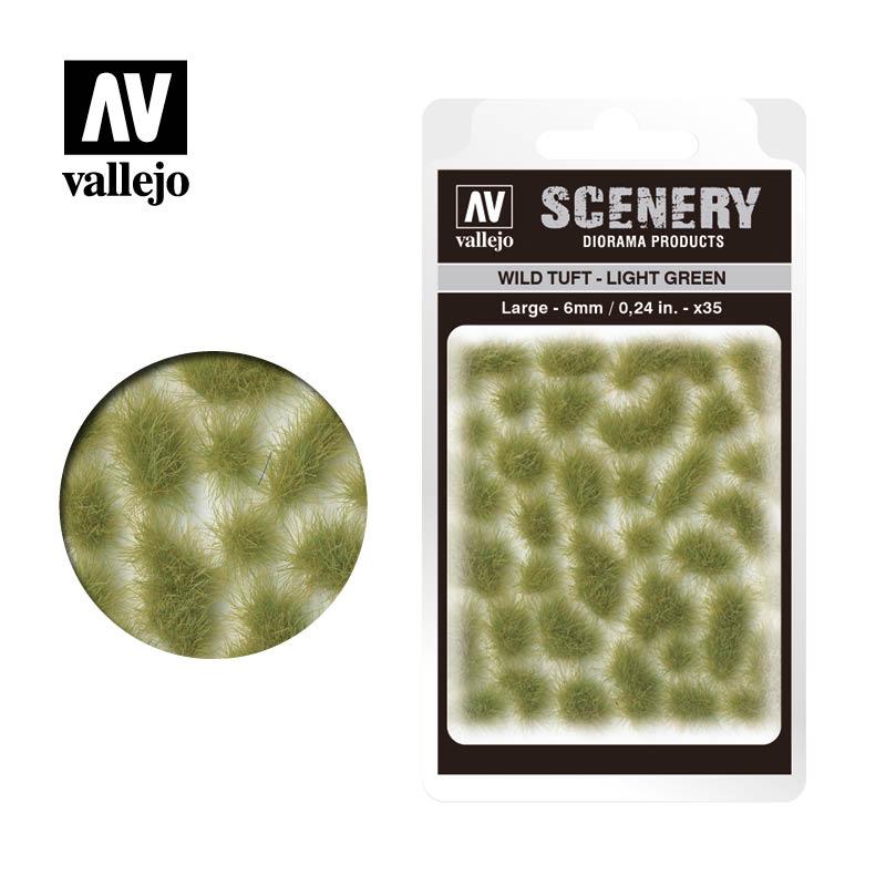 Wild-Gras, hellgrün, 6 mm Wild-Gras, hellgrün, 6 mm von Acrylicos Vallejo