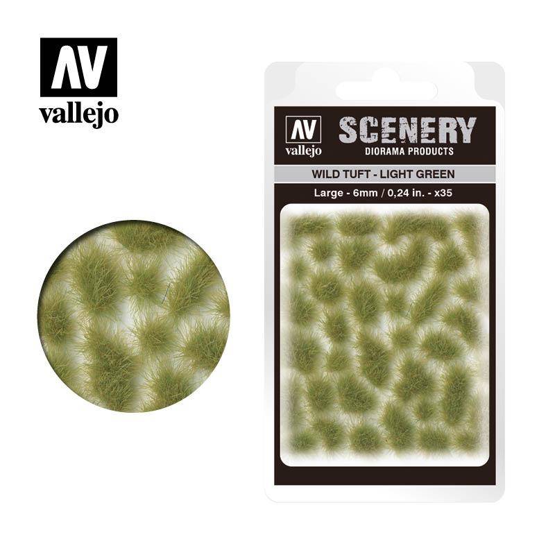 Wild-Gras, hellgrün, 6 mm von Acrylicos Vallejo