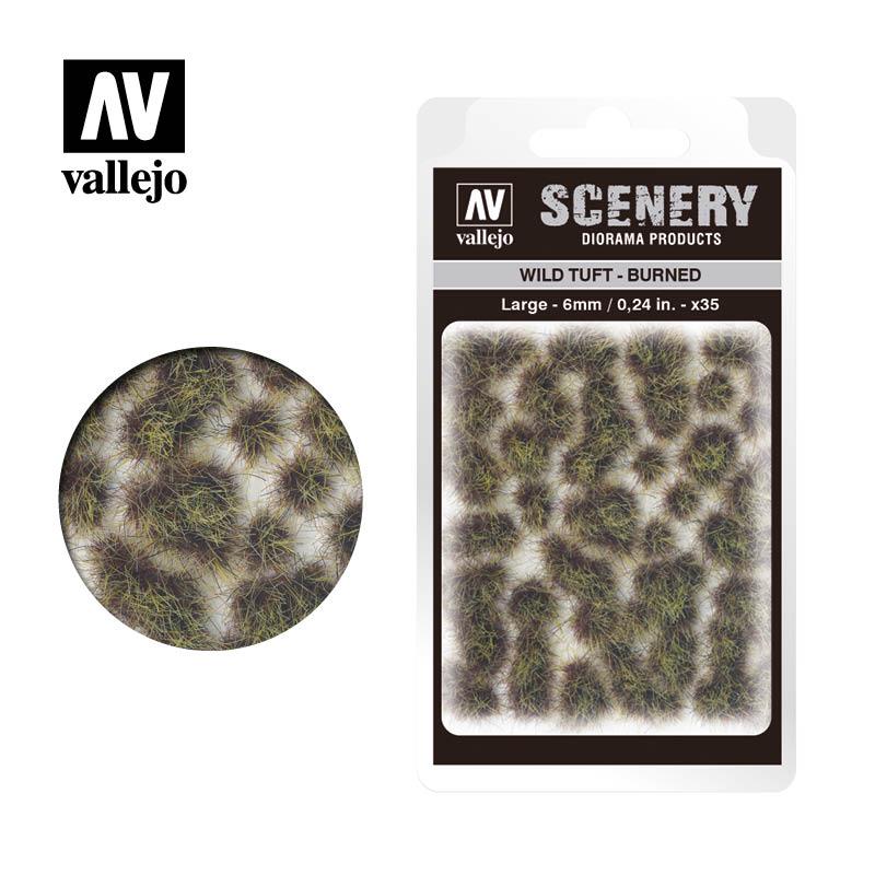 Wild-Gras, verbrannt, 6 mm Wild-Gras, verbrannt, 6 mm von Acrylicos Vallejo