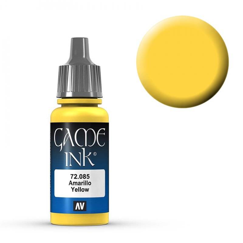 Yellow Ink - 17 ml von Acrylicos Vallejo