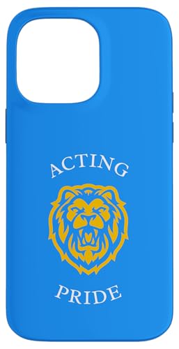 Schauspieldesign, Acting Pride, Löwe Hülle für iPhone 14 Pro Max von Acting Stuff