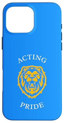 Schauspieldesign, Acting Pride, Löwe Hülle für iPhone 16 Pro Max von Acting Stuff