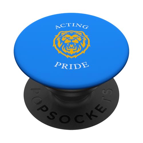 Schauspieldesign, Acting Pride, Löwe PopSockets Klebender PopGrip von Acting Stuff