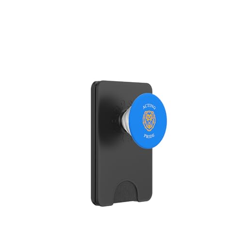 Schauspieldesign, Acting Pride, Löwe PopSockets PopWallet für MagSafe von Acting Stuff