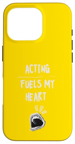 Schauspielerei treibt mein Herz an Hülle für iPhone 16 Pro von Acting Stuff