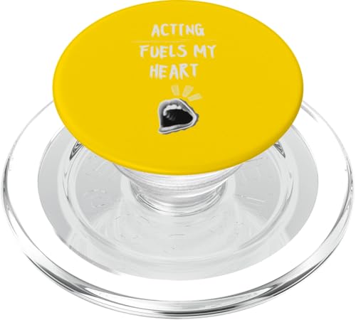 Schauspielerei treibt mein Herz an PopSockets PopGrip für MagSafe von Acting Stuff