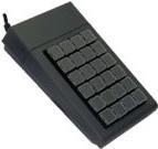 Active Key AK-100/24 - Tastatur - USB - Schwarz (AK-100-UW-B/24) von Active Key