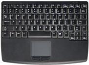 Active Key AK-4450-GFU - Tastatur - kabellos - 2.4 GHz - US International - Schwarz (AK-4450-GFU-B/US) von Active Key