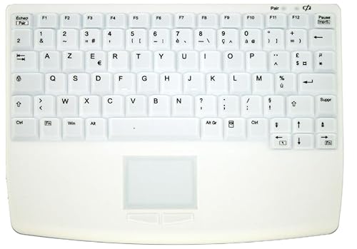 Active Key AK-4450-GFUVS-W/GE Tastatur RF Wireless QWERTZ Deutsch Weiß von Active Key