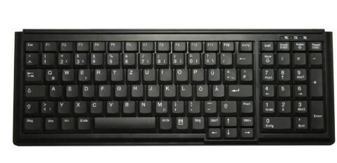 Active Key AK-7000 Industrietastatur - Deutsch - Schwarz von Active Key