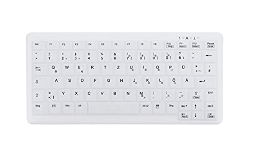 Active Key AK-C4110 Desinfizierbare Tastatur im Notebook-Design (Kabellos, vollversiegelt, IP68) von Active Key
