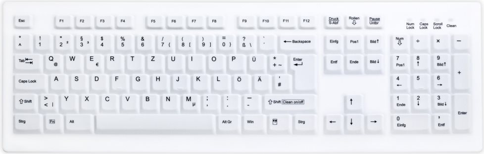 Active Key - Tastatur-Wechselmembran - weiß - für Active Key AK-C8100 Sanitizable (AK-C8100-W/GE) von Active Key
