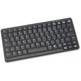 Gett tkl-083-kgeh-black-usb-de USB QWERTZ deutsch schwarz Tastatur – Tastaturen (Mini, USB, QWERTZ, schwarz) von Active Key