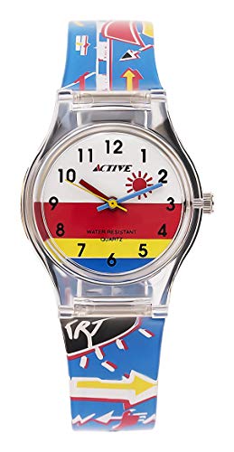 Active Mädchen-Armbanduhr Analog Quarz Plastik ACT-002 Active Mädchen-Armbanduhr Analog Quarz Plastik ACT-002 von Active