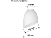 Activejet Lampenschirm Nikita, Beleuchtungs-Lampenschirm, Weiß, Glas, Lampa BENITA, Schlafzimmer, Esszimmer, Homeoffice, Wohnzimmer, Büro, 260 mm Activejet Lampenschirm Nikita, Beleuchtungs-Lampenschirm, Weiß, Glas, Lampa BENITA, Schlafzimmer, Esszimmer, Homeoffice, Wohnzimmer, Büro, 260 mm von ActiveJet