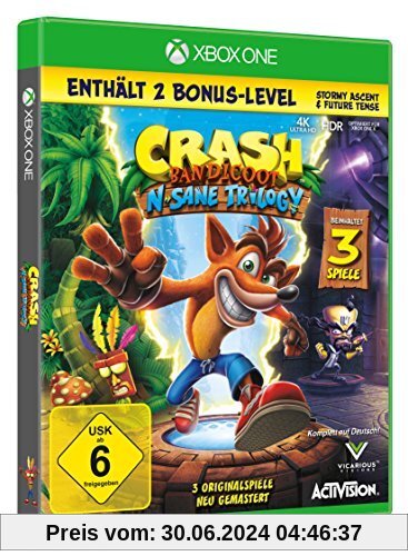 Crash Bandicoot N.Sane Trilogy - [Xbox One] von Activision Blizzard Deutschland
