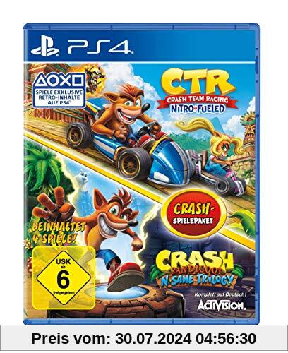 Crash Team Racing Nitro Fueled + Crash Bandicoot N'Sane Trilogy Bundle - [PlayStation 4] von Activision Blizzard Deutschland