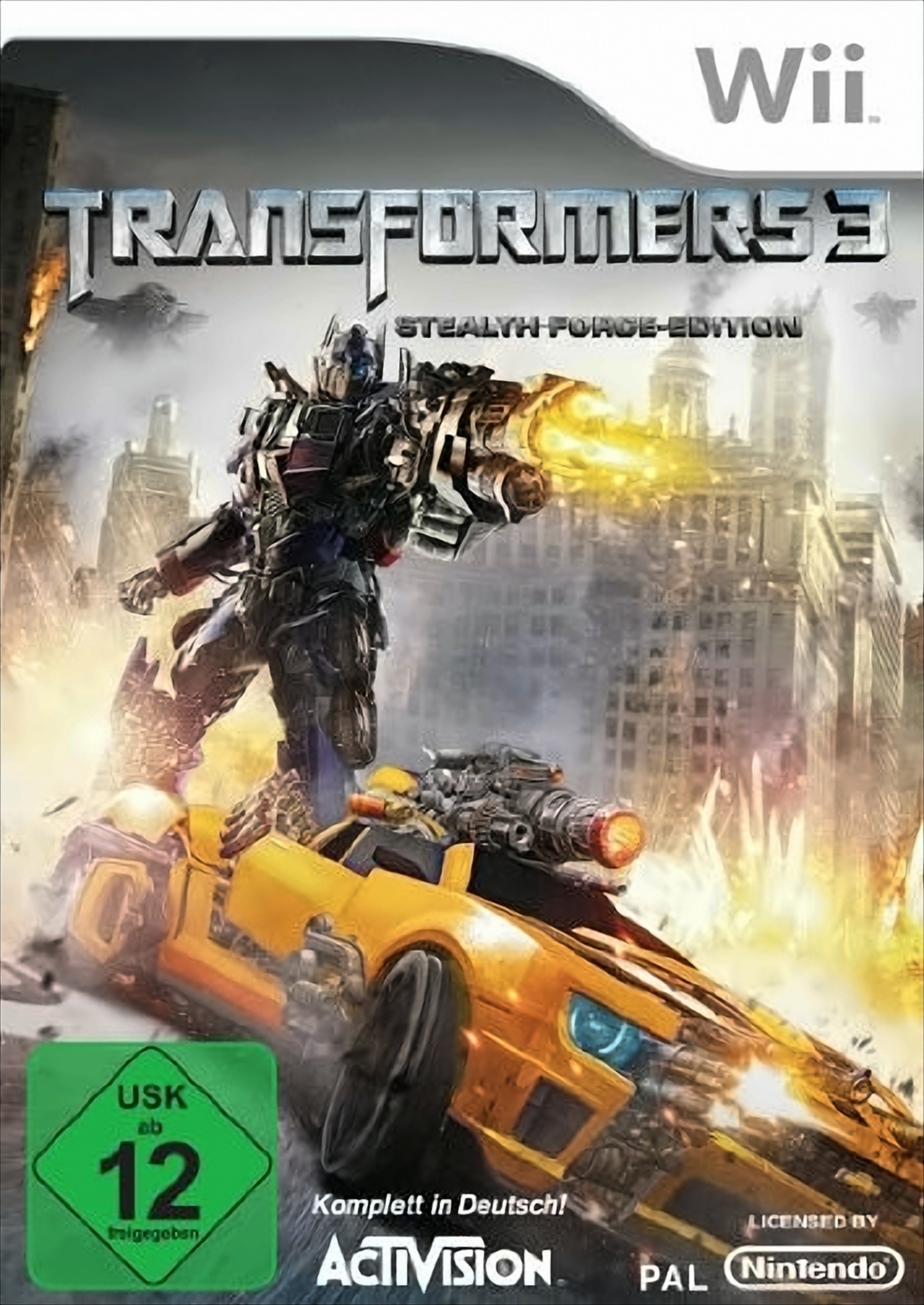 Transformers  3  Wii  Relaunch Dark of the Moon von Activision Blizzard