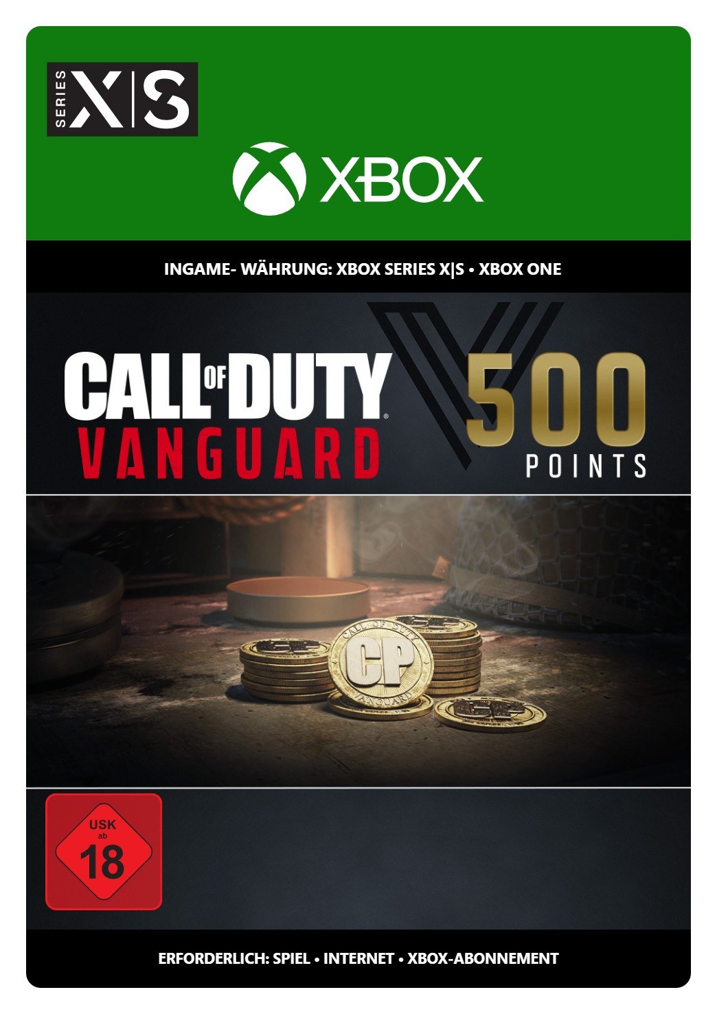 500 Call of Duty®: Vanguard Points von Activision